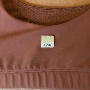 Vuori Mauve Low Impact Sports Bra XL